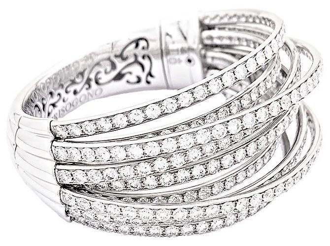 Bracciale De Grisogono, 'Allegra', oro bianco, diamanti. - vista 3