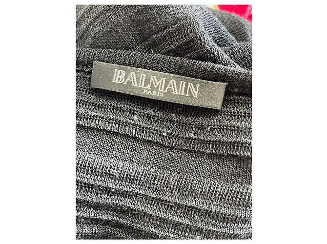BALMAIN Malha T.FR 38 Lã Preto - vista 5