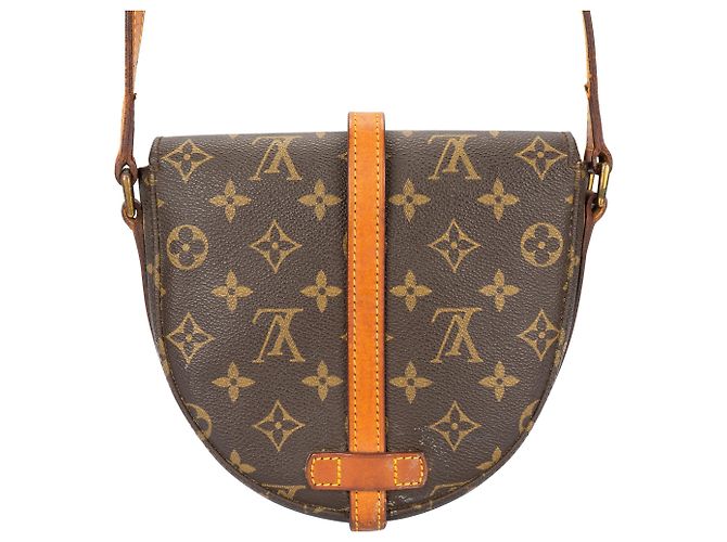 (NON PUBBLICARE) Borsa a tracolla Louis Vuitton Canvas Monogram Chantilly PM Marrone - vista 5