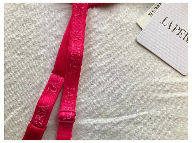 Garter rosa acceso 42 FR La Perla Fuschia - vista 4