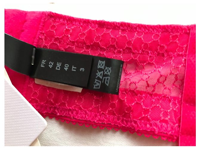 Garter rosa acceso 42 FR La Perla Fuschia - vista 8