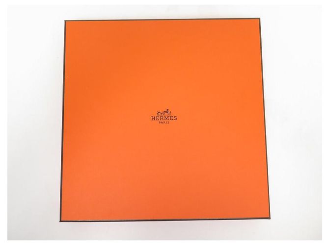 Hermès NOVE LENÇOS HERMES DA SOMBRINHA AO DUEL QUADRADO 90 DUPLO LADO + CAIXA DE LENÇO Branco - vista 12