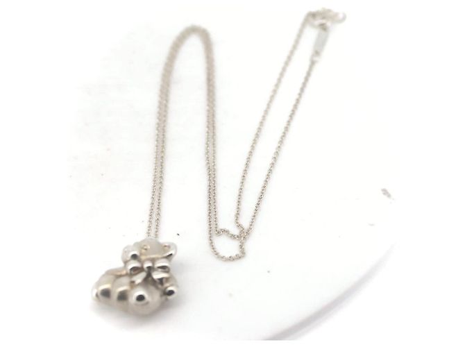 Tiffany & Co Collana in argento 925 con motivo orso Tiffany - vista 2