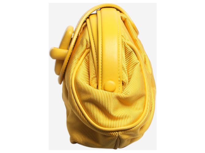 Smythson Bolsa de mão amarela Amarelo - vista 2