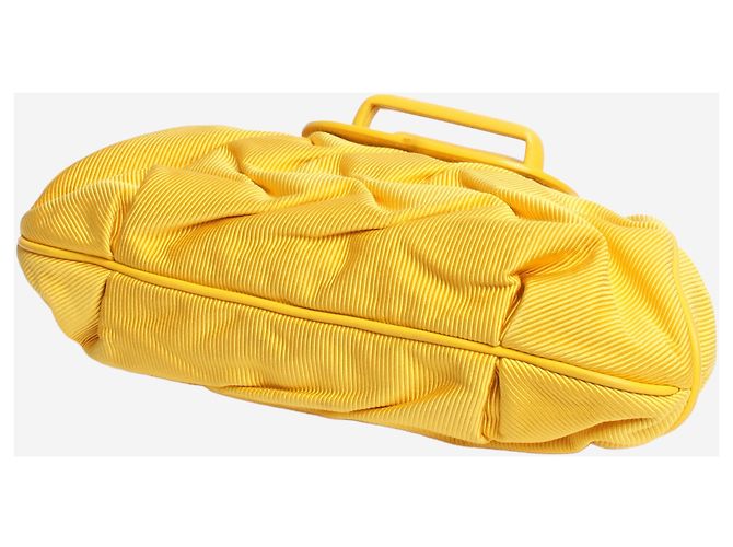 Smythson Bolsa de mão amarela Amarelo - vista 4