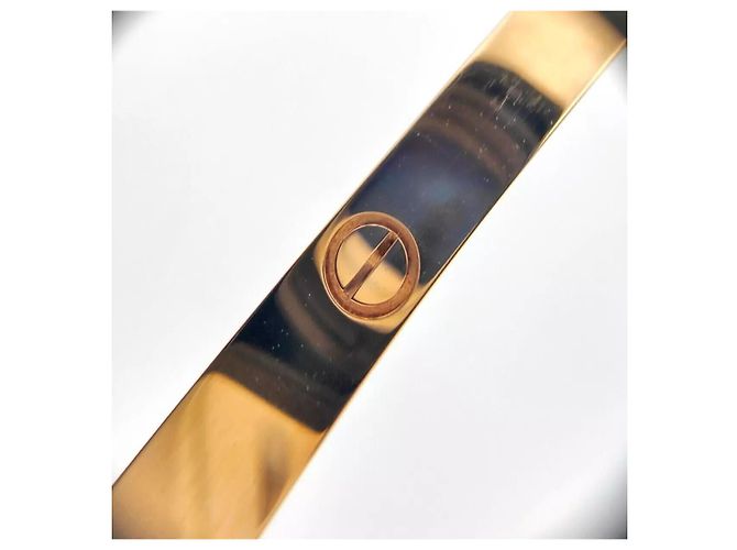 Love Bracciale Cartier Oro Rosa Dorato D'oro - vista 10