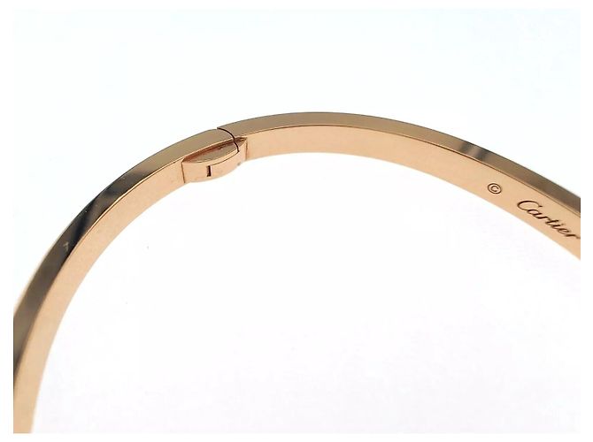 Love Bracciale Cartier Oro Rosa Dorato D'oro - vista 11