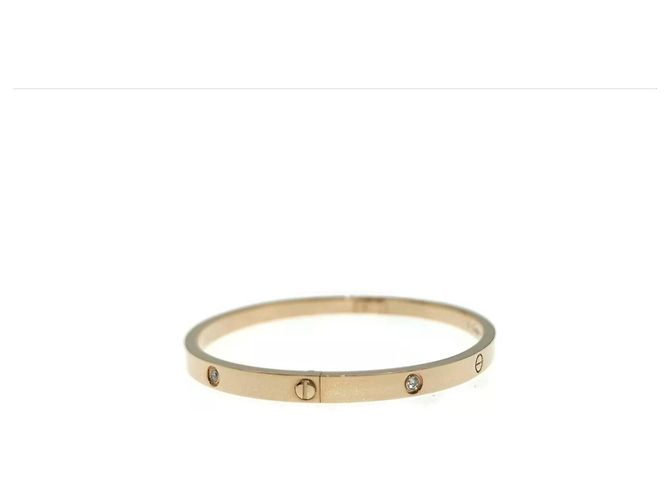 Love Bracciale Cartier Oro Rosa Dorato D'oro - vista 4