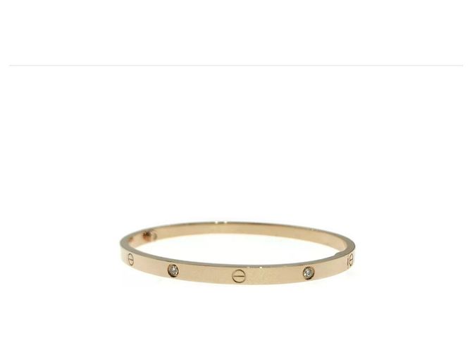 Love Bracciale Cartier Oro Rosa Dorato D'oro - vista 6