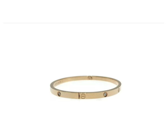 Love Bracciale Cartier Oro Rosa Dorato D'oro - vista 7