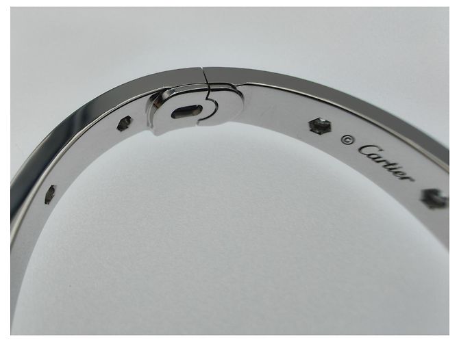 Love Bracciale Cartier in oro bianco - vista 12