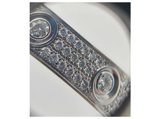 Love Bracciale Cartier in oro bianco - vista 9