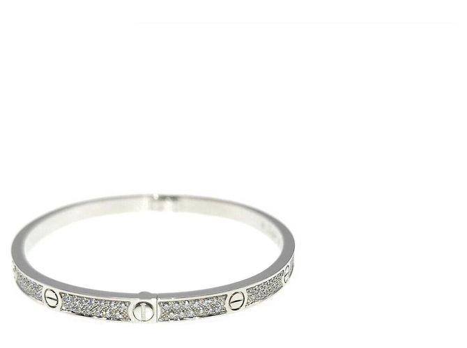 Love Bracciale Cartier in oro bianco - vista 2