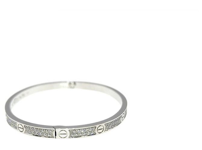 Love Bracciale Cartier in oro bianco - vista 3