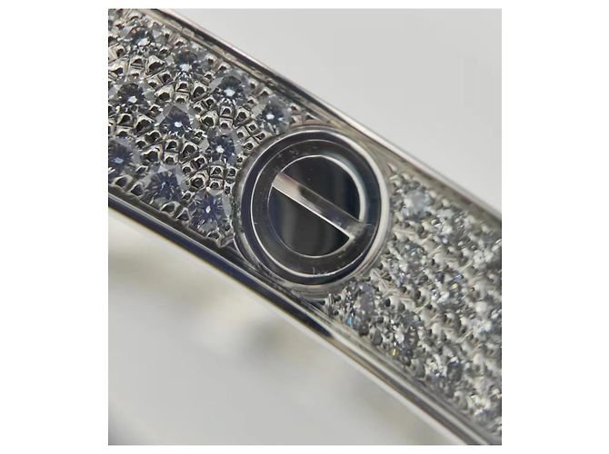 Bracciale Cartier in oro bianco - vista 6