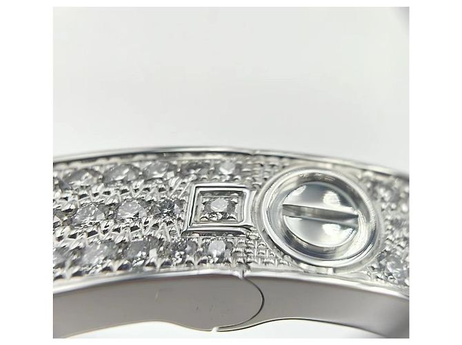 Bracciale Cartier in oro bianco - vista 7