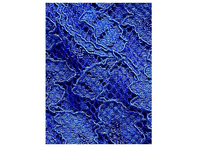Diane Von Furstenberg Vestido de encaje Zarita de DvF en azul celeste - vista 6
