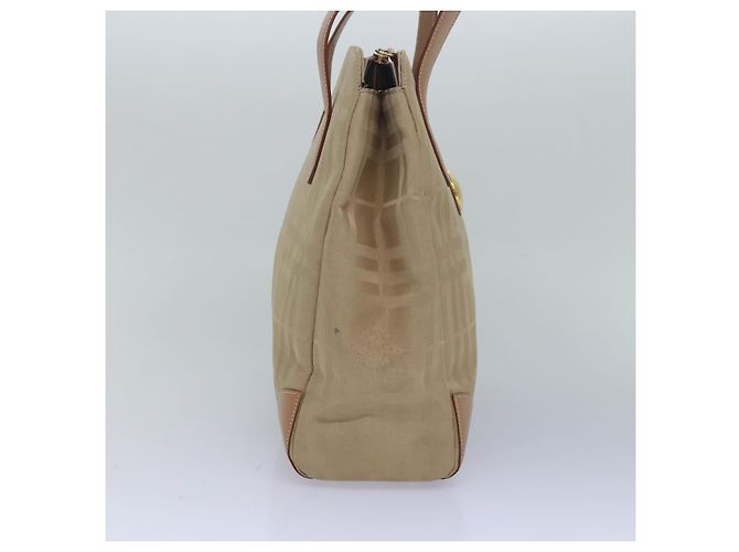 Autre Marque Borsa a Spalla Burberrys Nova Check in Tela Beige Auth yk13997 - vista 3