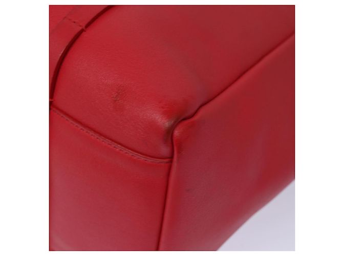 Everyday BALENCIAGA Borsa Tote S in pelle rossa Auth bs16489 Rosso - vista 14