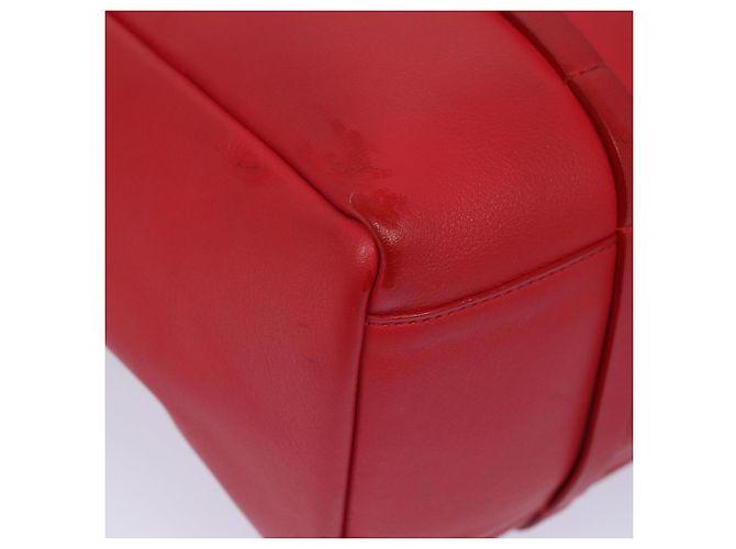 Everyday BALENCIAGA Borsa Tote S in pelle rossa Auth bs16489 Rosso - vista 15