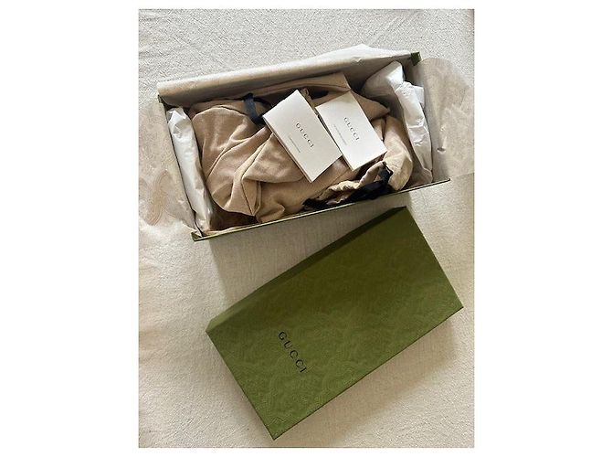 GUCCI Baby 75 Slingback Beige - vista 4