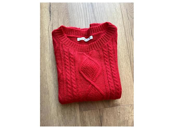 Woolrich Strickpullover aus Wolle in Rot - Ansicht 4