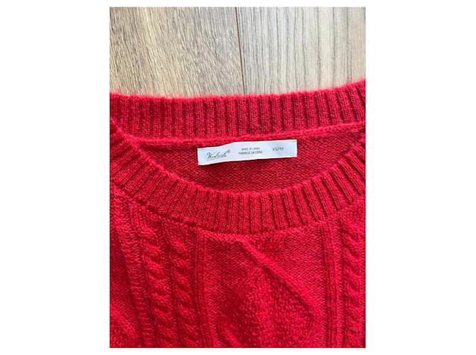 Woolrich Strickpullover aus Wolle in Rot - Ansicht 7