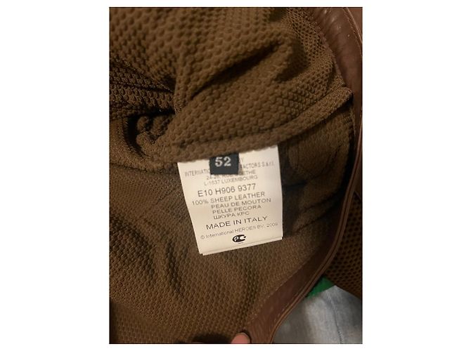 Dirk Bikkenbergs Giacca marrone con zip bondage dei primi anni 00 di Dirk Bikkembergs. - vista 7