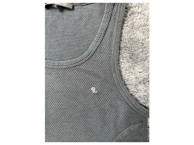Raf Simons Spring Summer 2005 Honeycomb Black Tank Top. - view 2