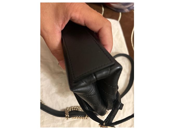 Borsa Chanel in pelle nera Nero - vista 8