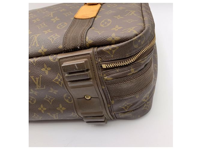 Louis Vuitton Borsa da viaggio Satellite 53 in tela Monogram M23356 Marrone - vista 10