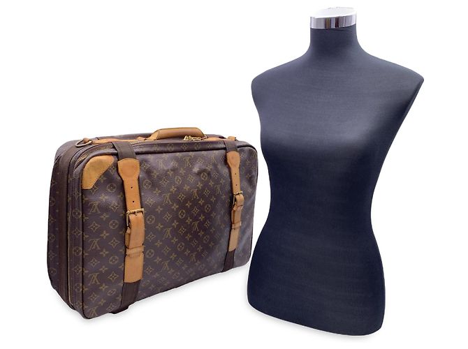 Louis Vuitton Borsa da viaggio Satellite 53 in tela Monogram M23356 Marrone - vista 2