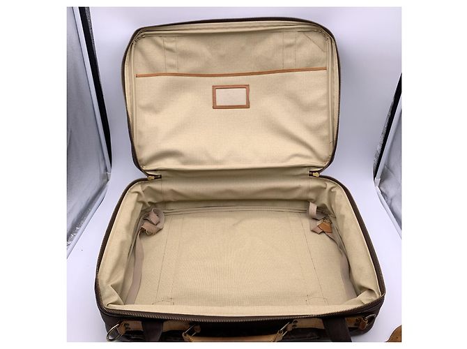 Louis Vuitton Borsa da viaggio Satellite 53 in tela Monogram M23356 Marrone - vista 5