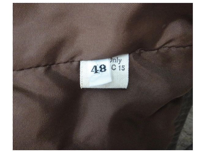 Autre Marque Lederjacke für Herren dunkelbraun - Ansicht 6