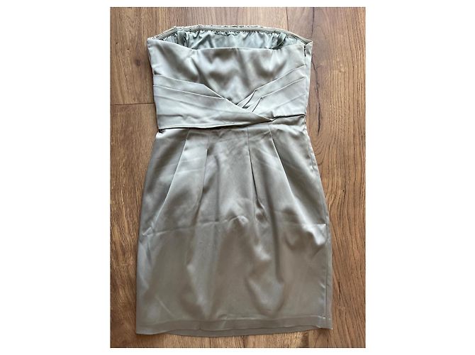 Vestido Guess de Marciano Gris Metálico - vista 10