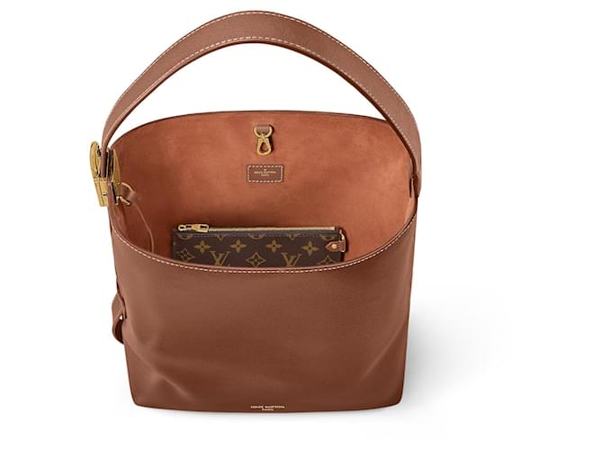 Louis Vuitton Borsa LV Low Key Hobo MM nuova Cognac - vista 2
