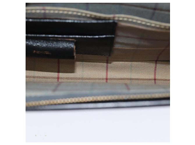 Autre Marque Borsa a mano in pelle nera Burberrys Auth bs16273 Nero - vista 10