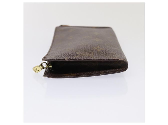 Bucket LOUIS VUITTON Monogramma Secchiello GM Pochette Accessorio Pochette LV Auth 84282 - vista 4