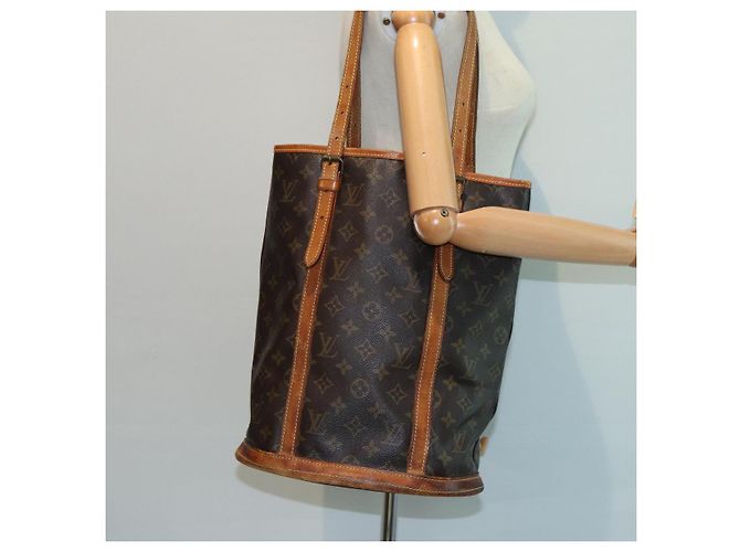 LOUIS VUITTON Monogram Bucket GM Schultertasche M42236 LV Auth 80217 Monogramm - Ansicht 22