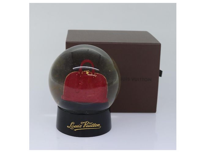 LOUIS VUITTON Snow Globe Alma VIP Limited Clear Red LV Auth 79347 - view 12