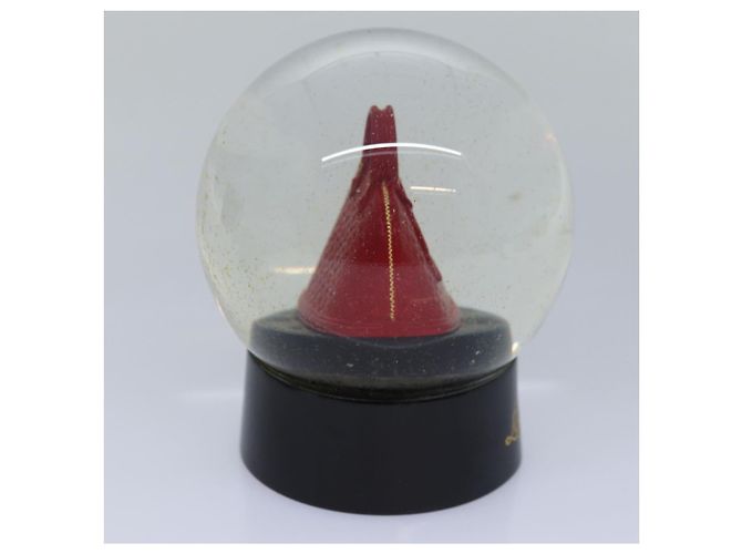 LOUIS VUITTON Snow Globe Alma VIP Limited Clear Red LV Auth 79347 - view 3