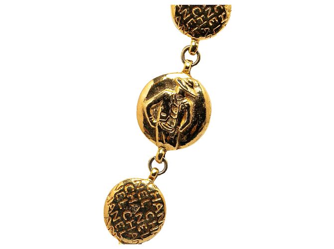 Collana a catena Coco Mademoiselle placcata oro di Chanel D'oro - vista 3
