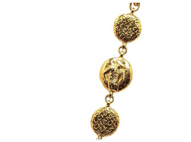 Collana a catena Coco Mademoiselle placcata oro di Chanel D'oro - vista 5