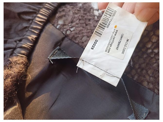 Vestido Ermanno Scervino Marrón de Algodón y Seda Castaño - vista 5