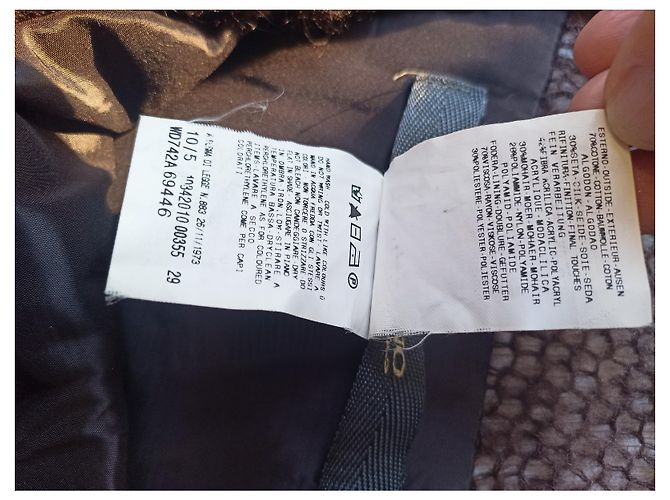 Vestido Ermanno Scervino Marrón de Algodón y Seda Castaño - vista 6