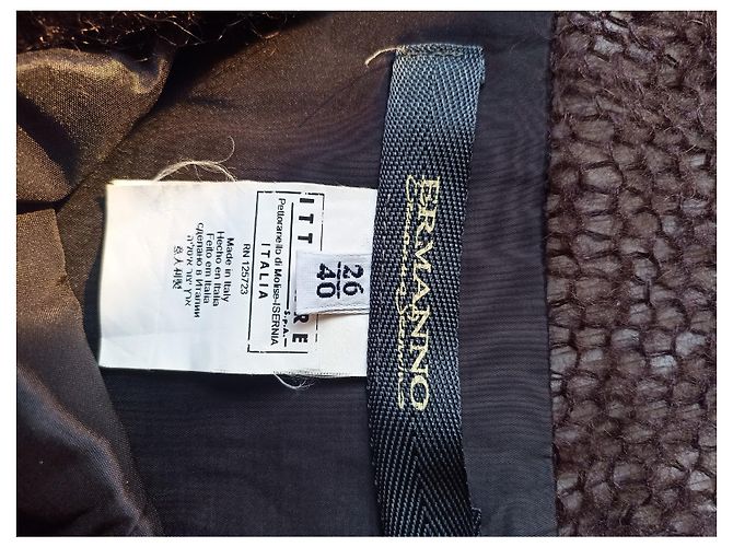 Vestido Ermanno Scervino Marrón de Algodón y Seda Castaño - vista 7