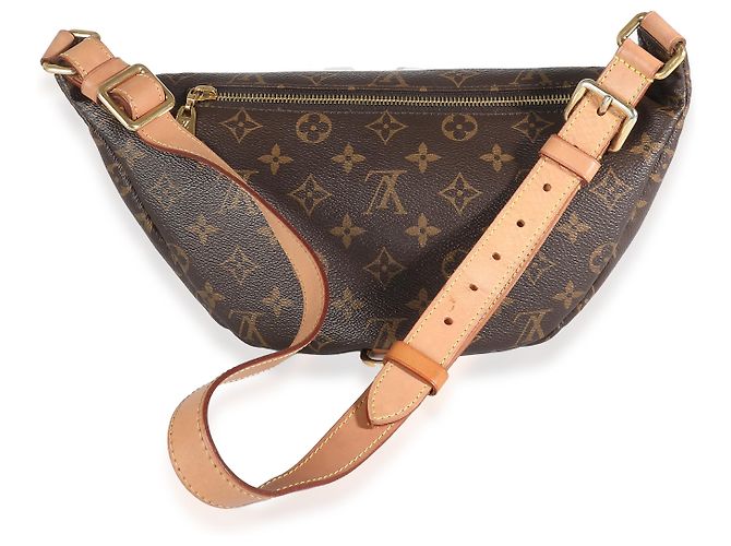 Bumbag in tela Monogram Louis Vuitton Marrone - vista 2