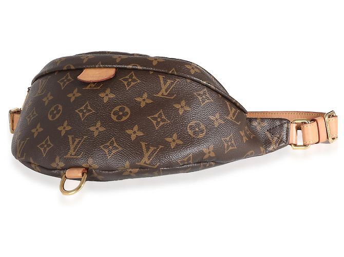Bumbag in tela Monogram Louis Vuitton Marrone - vista 5