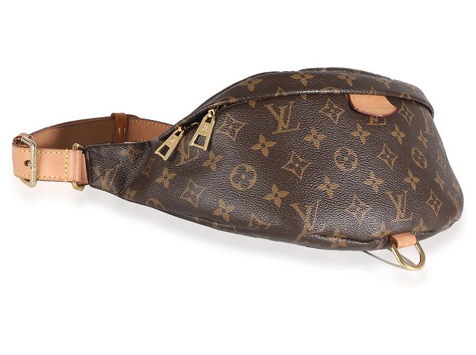 Bumbag in tela Monogram Louis Vuitton Marrone - vista 6