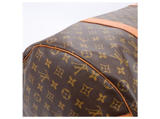 Borsa da viaggio Monogram Sac Polochon Louis Vuitton M41222 Marrone - vista 11